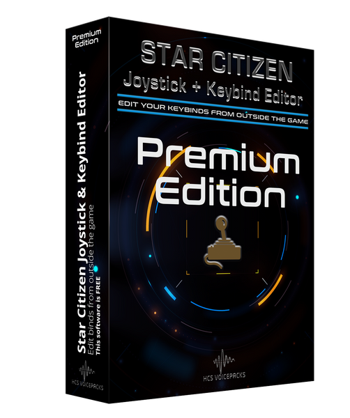 Star Citizen - Keybind Editor Premium + Joystick & Controller Support