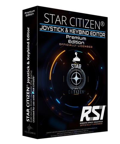 Star Citizen - Keybind Editor Premium BETA + Joystick & Controller Support